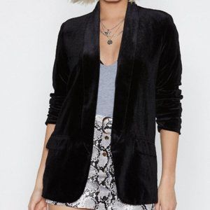 Velvet Blazer Size M